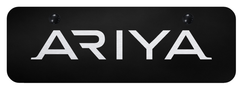 Ariya Mini Plate - Laser Etched Black