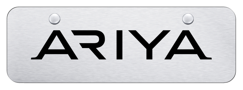 Ariya Mini Plate - Laser Etched Brushed