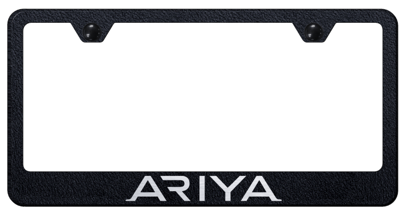 Ariya Stainless Steel Frame - Laser Etched Rugged Black