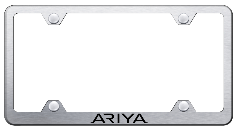 Ariya Steel Wide Body Frame - Laser Etched Brushed