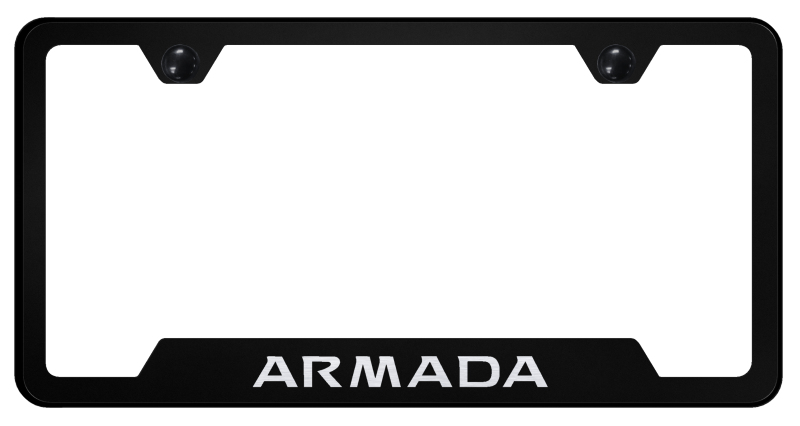 Armada Cut-Out Frame - Laser Etched Black