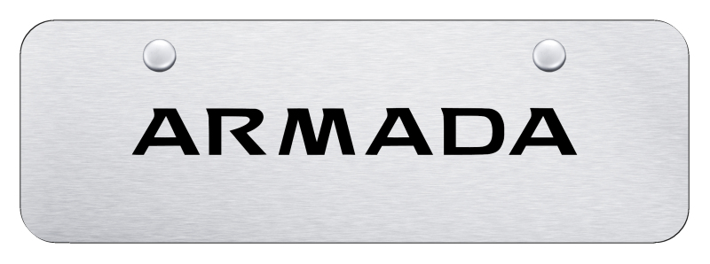 Armada Mini Plate - Laser Etched Brushed