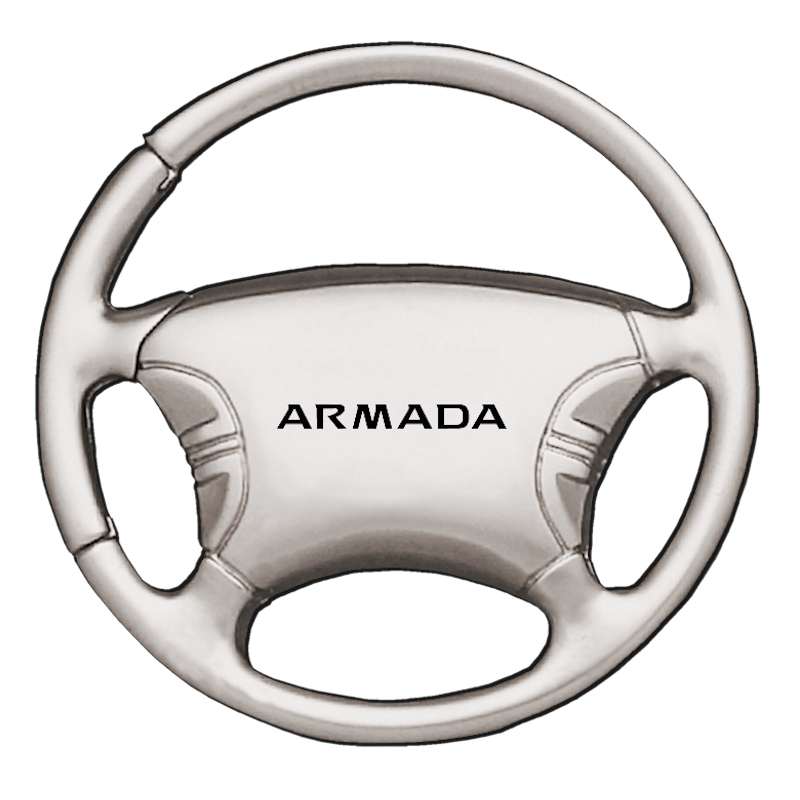 Armada Steering Wheel Key Fob - Silver