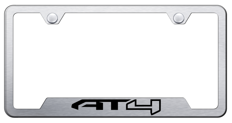 AT4 Cut-Out Frame - Laser Etched Brushed