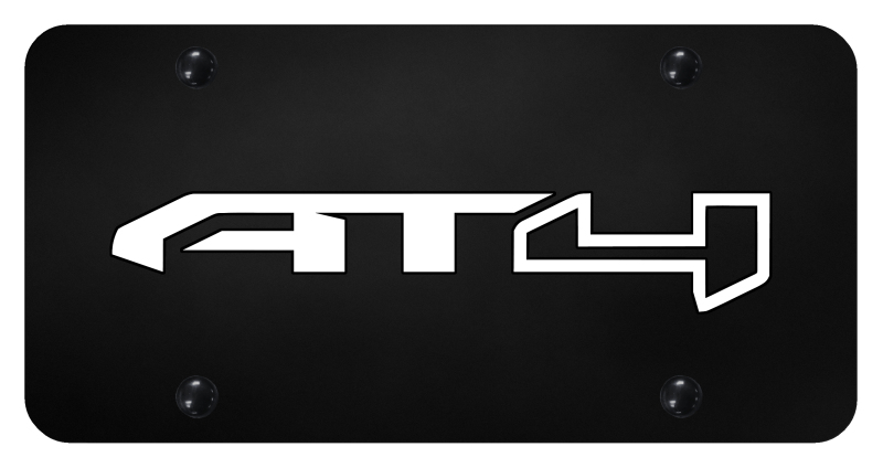 AT4 License Plate - UV Print on Black