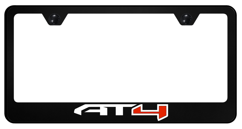 AT4 Red Stainless Steel Frame - UV Print on Black