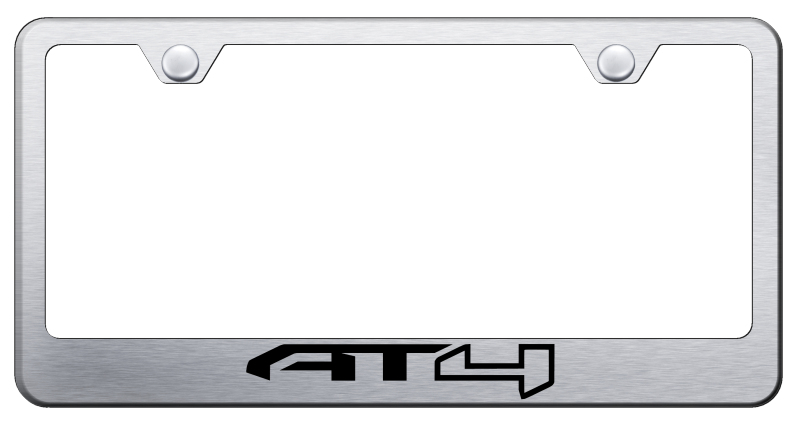 AT4 Stainless Steel Frame - Laser Etched Brushed