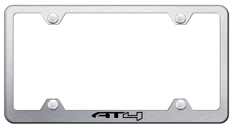 AT4 Steel Wide Body Frame - Laser Etched Brushed