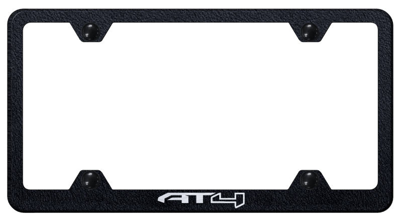 AT4 Steel Wide Body Frame - Laser Etched Rugged Black