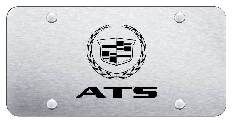 ATS License Plate - Laser Etched Brushed