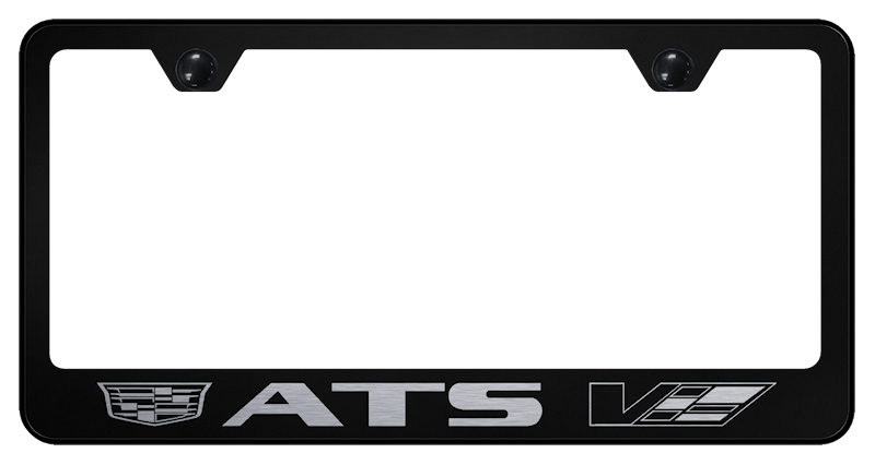 ATS-V 2014 Stainless Steel Frame - Laser Etched Black