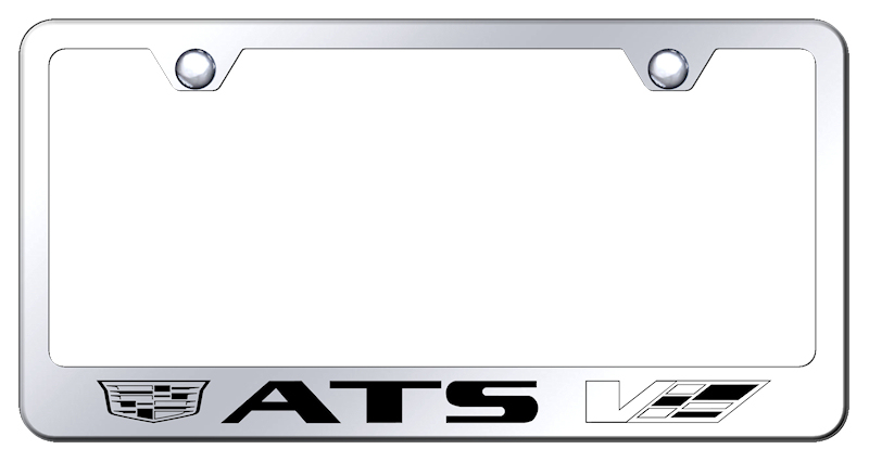 ATS-V 2014 Stainless Steel Frame - Laser Etched Mirrored