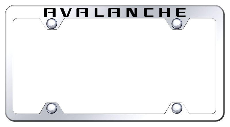 Avalanche Steel Truck Wide Body Frame - Etched Mirrored