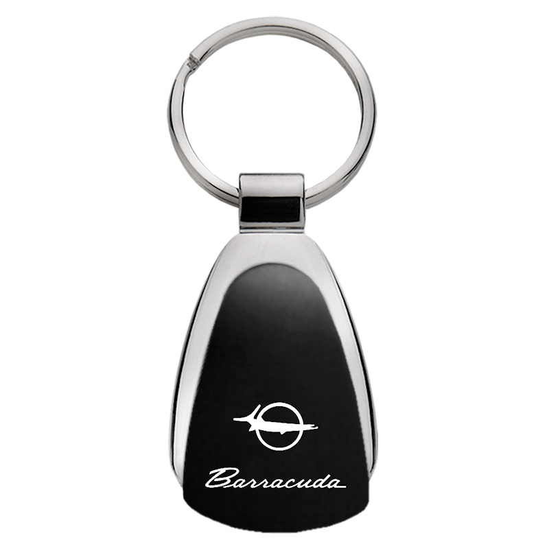 Barracuda Teardrop Key Fob - Black