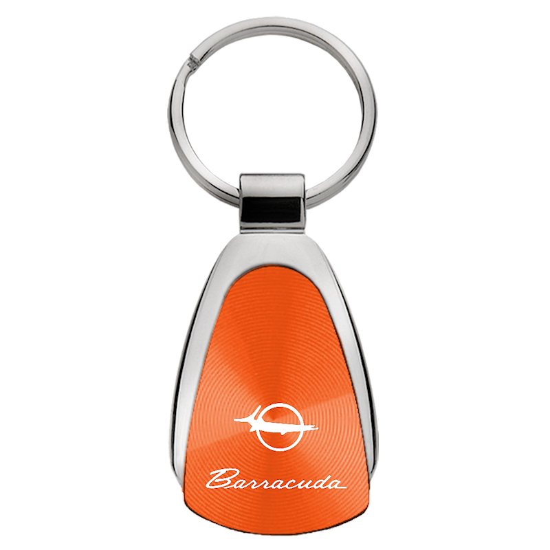 Barracuda Teardrop Key Fob - Orange