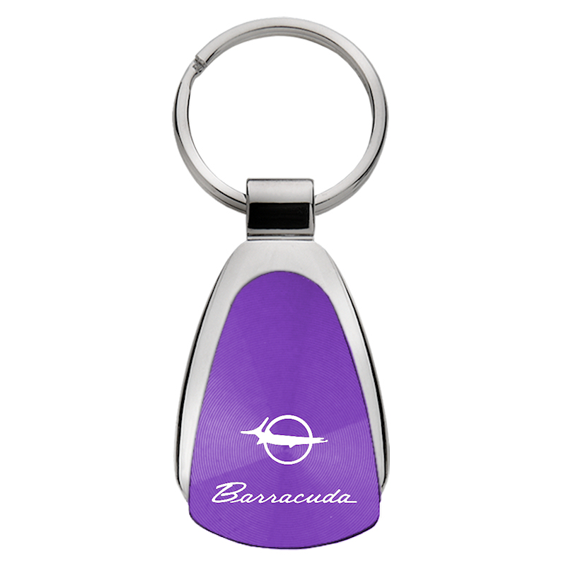 Barracuda Teardrop Key Fob - Purple