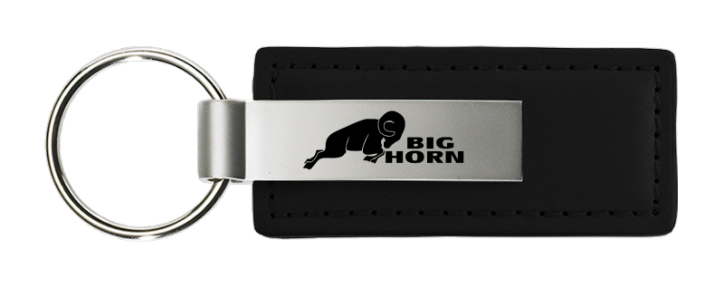 Big Horn Leather Key Fob - Black