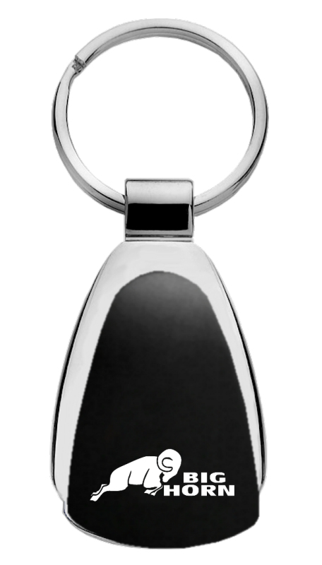 Big Horn Teardrop Key Fob - Black