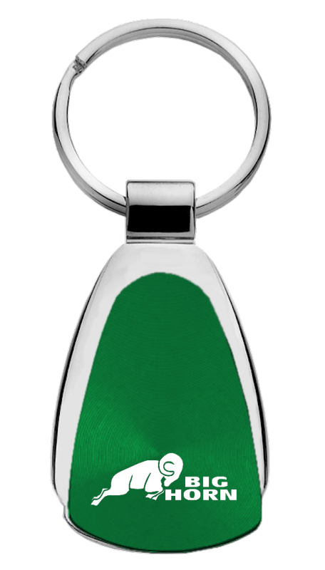 Big Horn Teardrop Key Fob - Green