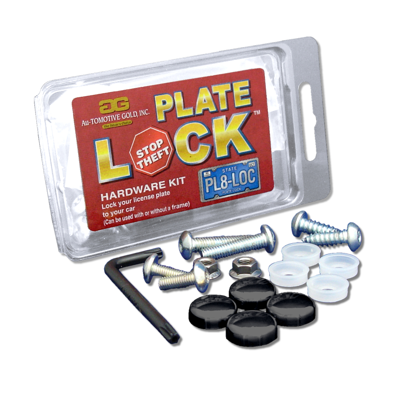 Black Hardware Plate-Lock Kit