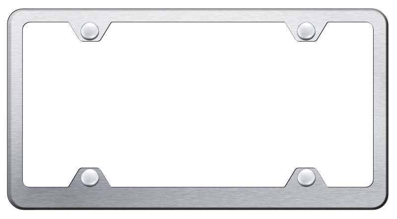 Blank Steel Wide Body Frame - Brushed