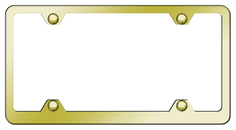 Blank Steel Wide Body Frame - Gold