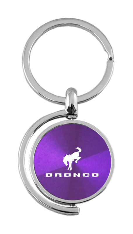 Bronco 2020 Spinner Key Fob - Purple