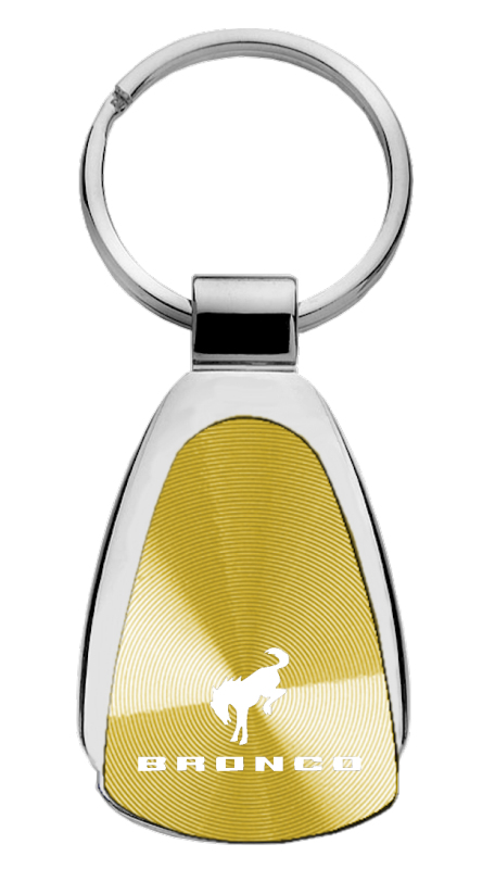 Bronco 2020 Teardrop Key Fob - Gold