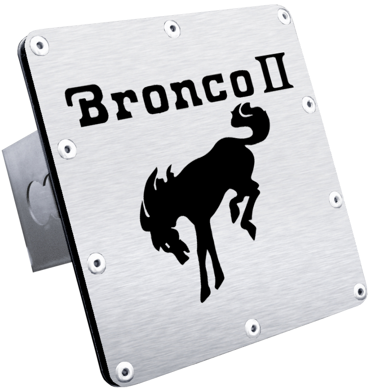 Bronco II Class III Trailer Hitch Plug - Brushed