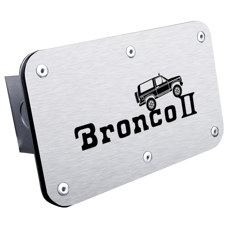 Bronco II Climbing Class III Trailer Hitch Plug - Brushed
