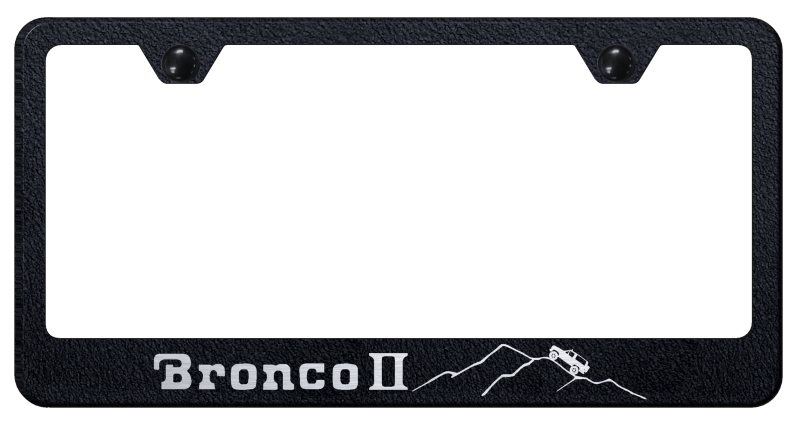 Bronco II Mountain Stainless Frame - Etched Rugged Black