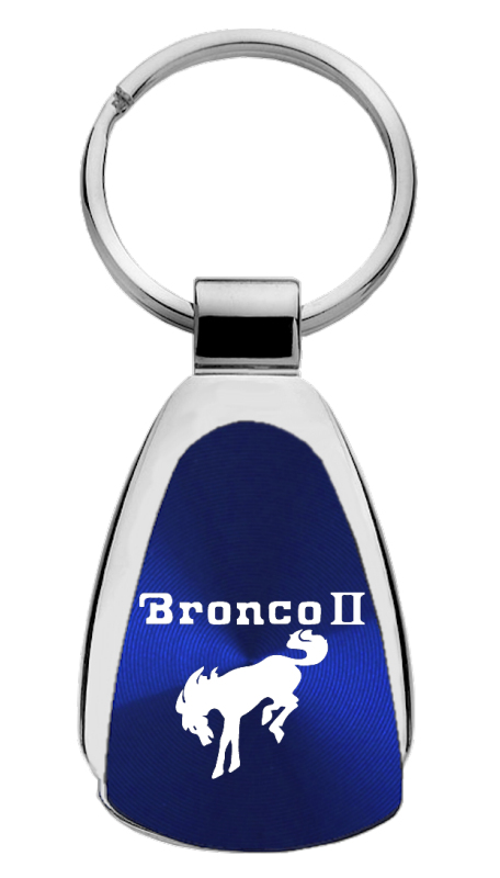 Bronco II Teardrop Key Fob - Blue