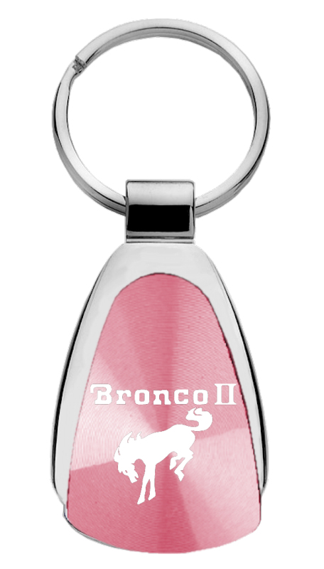 Bronco II Teardrop Key Fob - Pink