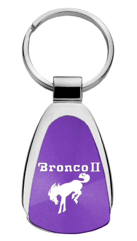 Bronco II Teardrop Key Fob - Purple