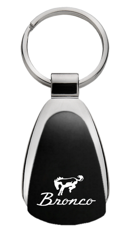 Bronco Teardrop Key Fob - Black