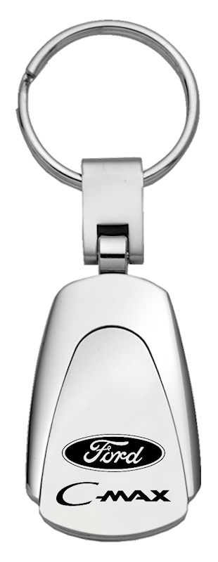 C-Max Teardrop Key Fob - Silver