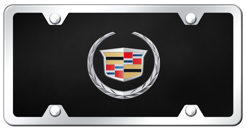 Cadillac (New) Acrylic Kit - Chrome on Black