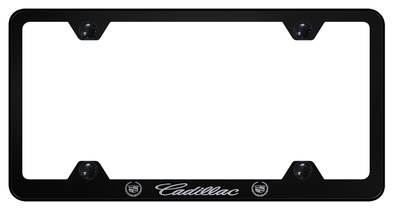 Cadillac Steel Wide Body Frame - Laser Etched Black