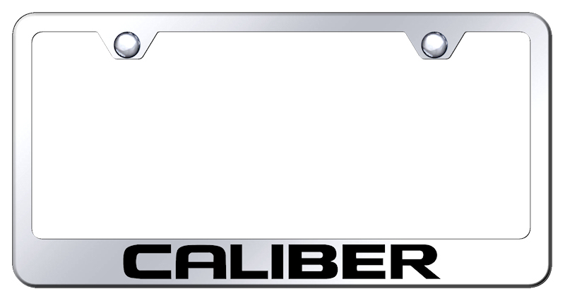 Caliber Stainless Steel Frame - Laser Etched Mirrored