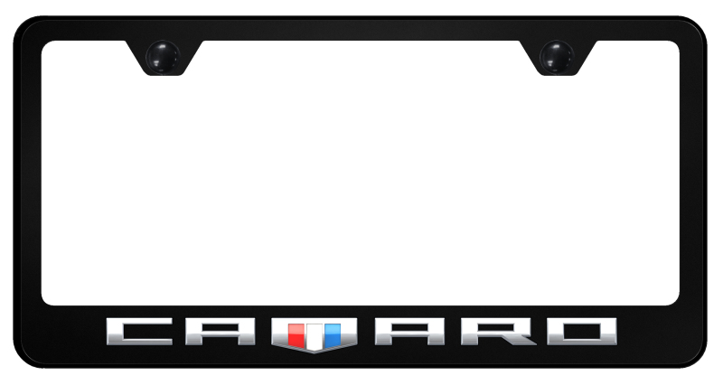 Camaro Shield PC Frame - UV Print on Black