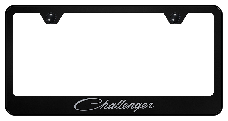 Challenger Classic Stainless Steel Frame - Etched Black