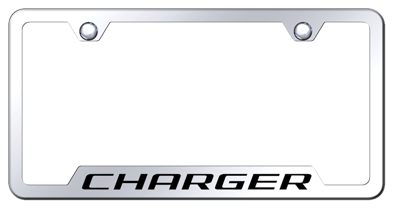 Charger Cut-Out Frame - Laser Etched Mirrored