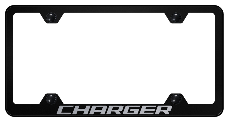 Charger Steel Wide Body Frame - Laser Etched Black