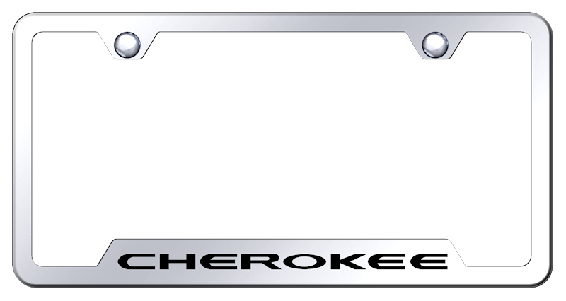 Cherokee Cut-Out Frame - Laser Etched Mirrored