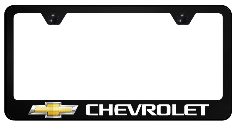 Chevrolet PC Frame - UV Print on Black