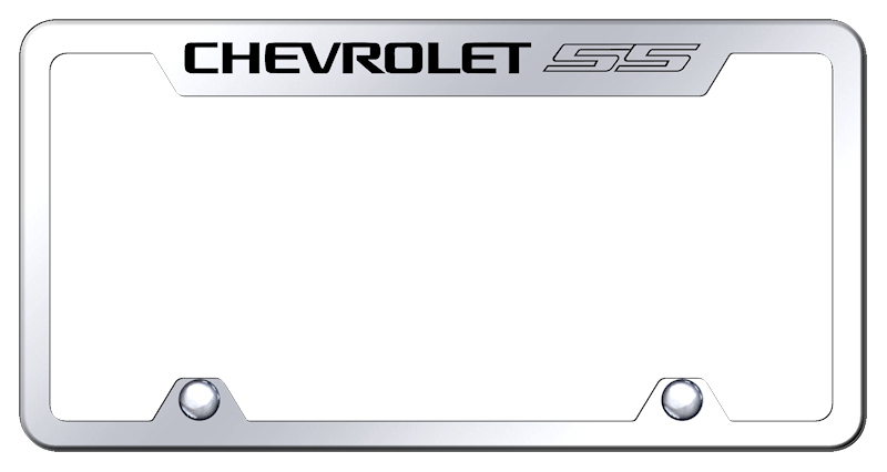 Chevrolet SS Steel Truck Cut-Out Frame - Etched Mirrored