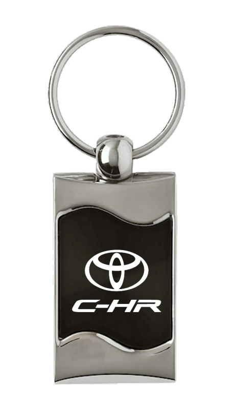 Chrysler Rectangular Wave Key Fob - Black