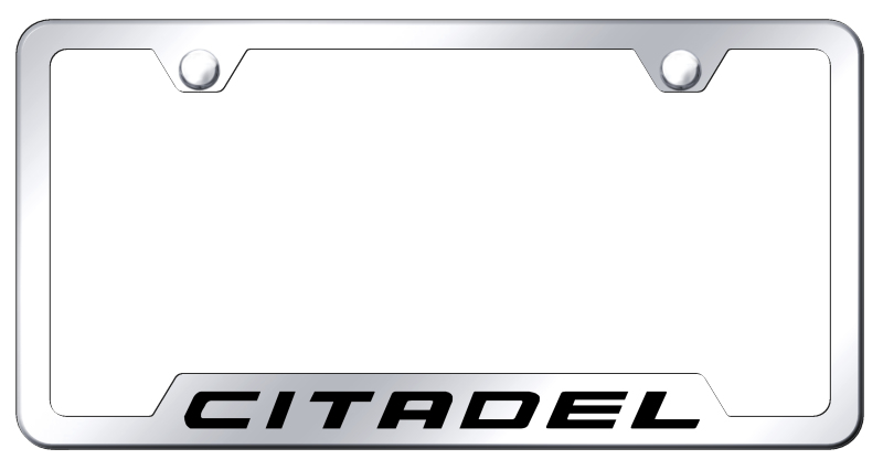 Citadel Cut-Out Frame - Laser Etched Mirrored