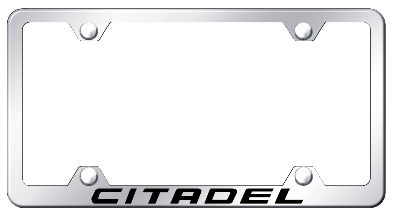 Citadel Steel Wide Body Frame - Laser Etched Mirrored