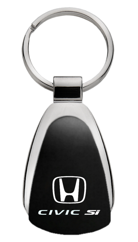 Civic SI Teardrop Key Fob - Black
